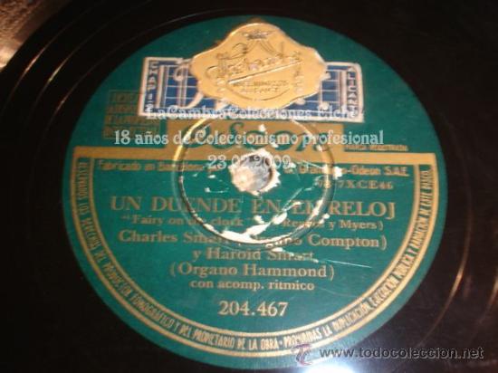 Discos de pizarra: DISCO DE GRAMOFONO ORIGINAL, - Foto 3