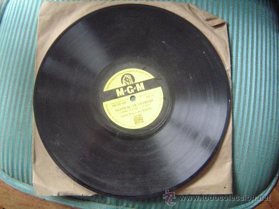 Discos de pizarra: Disco de pizarra M-G-M.. - Foto 1