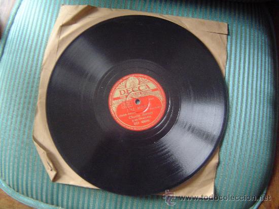 Discos de pizarra: Disco de pizarra Decca. - Foto 1