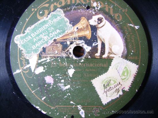 Discos de pizarra: el beso internacional y la galbana - Foto 1