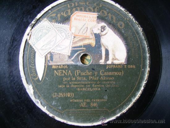 Discos de pizarra: la miss london y nena - Foto 1