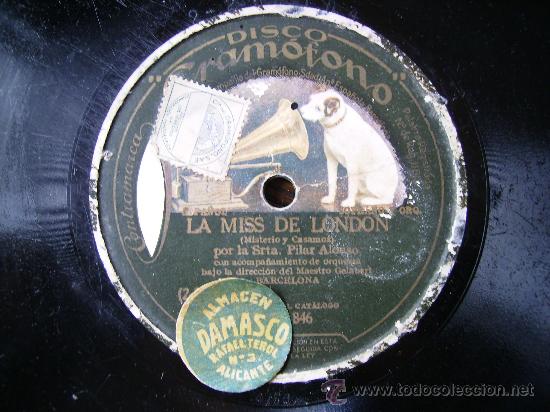 Discos de pizarra: la miss london y nena - Foto 2