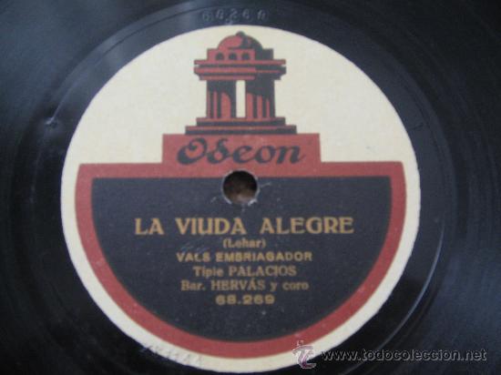 Discos de pizarra: La viuda alegre - Foto 2