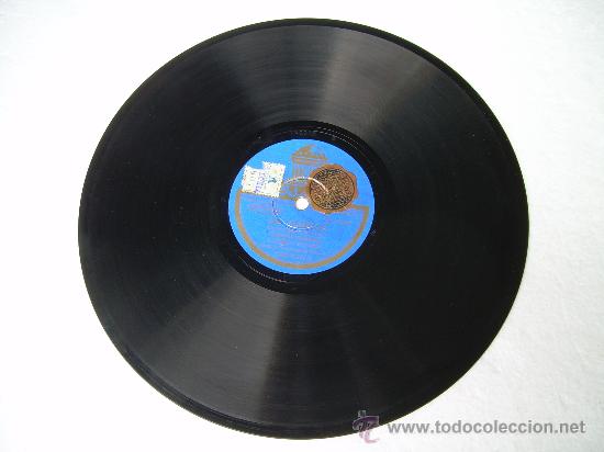 Discos de pizarra: CARMEN AUBERT DANZA MALIGNA ODEON PIZARRA 78 RPM - Foto 2