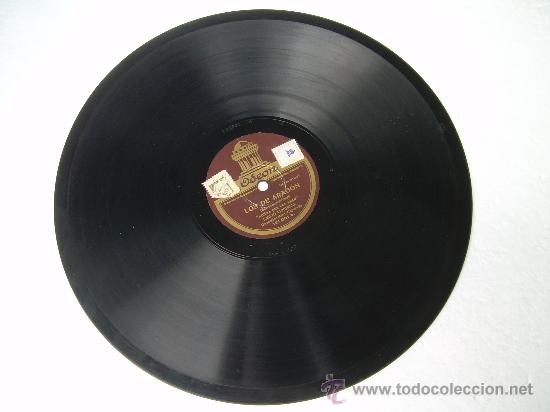 Discos de pizarra: LOS DE ARAG&Oacute;N  ODEON PIZARRA 78 RPM - Foto 2