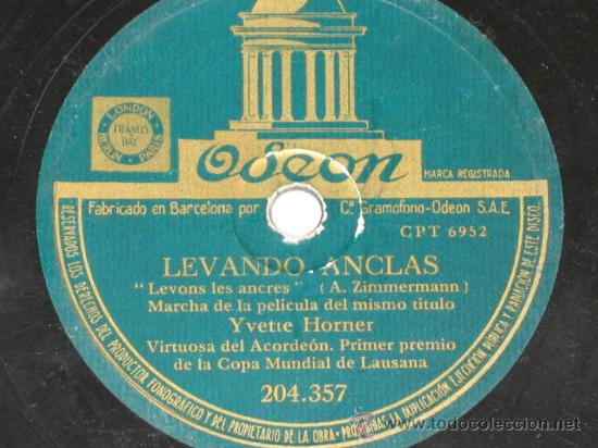 Discos de pizarra: DISCO DE PIZARRA AGUARDIENTE / LEVANDO ANCLAS - Foto 3