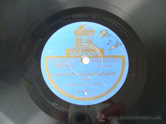 Discos de pizarra: ORQUESTA GALINDOS - TE DIR&Eacute; - ODE&Oacute;N - PIZARRA 78 RPM - Foto 1