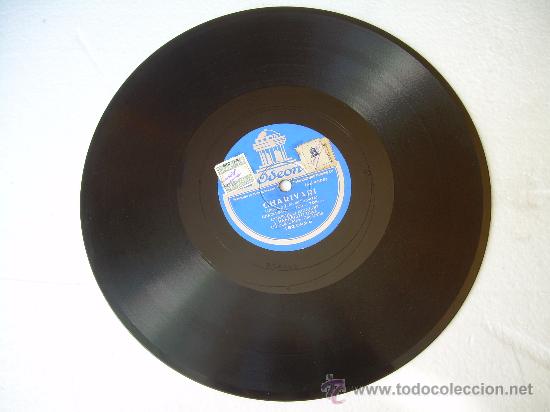 Discos de pizarra: CONSUELO HIDALGO  - CHARIVARI  - ODE&Oacute;N - PIZARRA 78 RPM - Foto 2