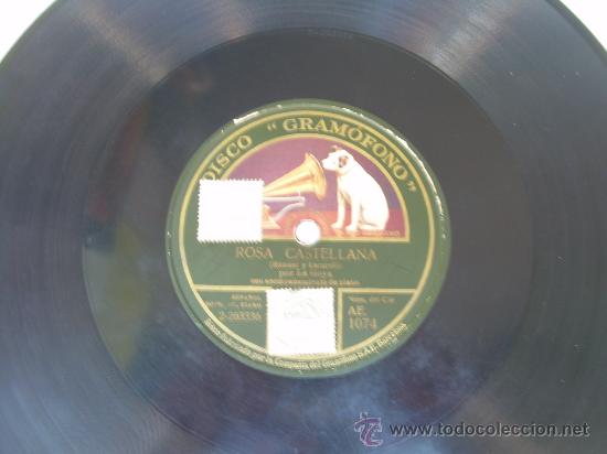 Discos de pizarra: LA GOYA - LA JAVA - LA VOZ DE SU AMO - PIZARRA 78 RPM - Foto 1