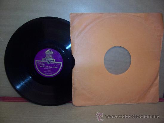 Discos de pizarra: CARLITOS GARDEL - ODEON - TANGO / VALS - PIZARRA - Foto 1