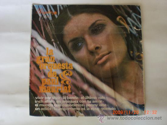 Discos de pizarra: LA GRAN ORQUESTA DE PAUL MAURIAT - Foto 1