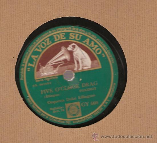 Discos de pizarra: DUKE ELLINGTON : CLEMENTINA + FIVE O&acute;CLOCK DRAG - Foto 2