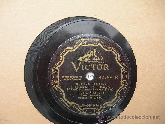 Discos de pizarra: DISCO DE PIZARRA IMPERIO ARGENTINA - Foto 1