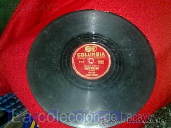 Discos de pizarra: SOLO DE PIANO EN PIZARRA ALBERT AMMONS - Foto 1