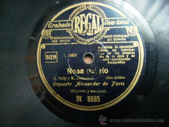 Discos de pizarra: la princesa de las zardas vals, y rosa del rio .pasodoble - Foto 2