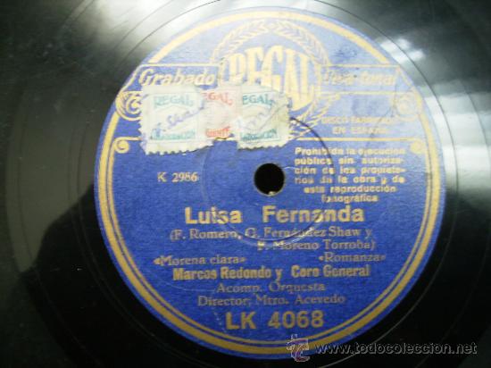 Discos de pizarra: luisa fernanda romanza - Foto 2