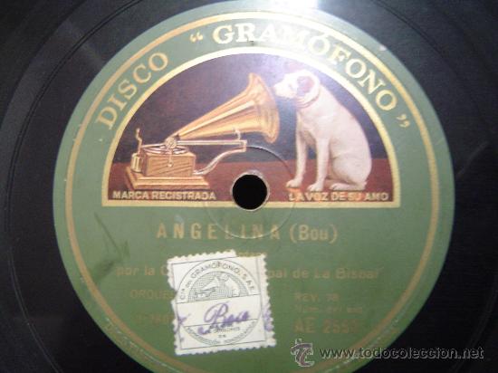 Discos de pizarra: DISCO GRAMOFONO - LA PROCESSO DE SANT BERTOMEU - (SARDANA)  - COBLA LA PRINCIPAL DE LA BISBAL - Foto 2