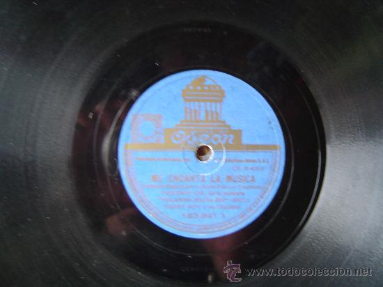 Discos de pizarra: DISCO GRAMOFONO - CARIOCA - RUMBA DE LA PELICULA - Foto 2