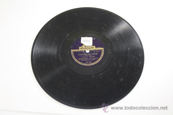 Discos de pizarra: Disco de Pizarra ODEON para Gram&oacute;fono - Roberto Inglez y su Orquesta - Foto 2