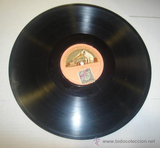 Discos de pizarra: DISCO DE GRAMOFONO. LA VOZ DE SU AMO - AMLETO - Foto 1