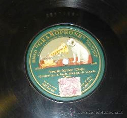 Discos de pizarra: DISCO DE GRAMOFONO. LA VOZ DE SU AMO - SERENATA MORISCA - Foto 2