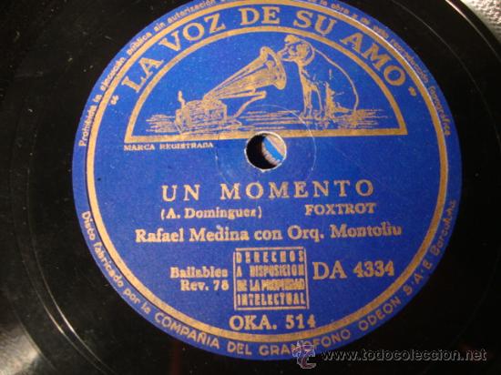Discos de pizarra: ANTIGUO DISCO DE PIZARRA PARA GRAMOFONO GRAMOLA, - Foto 2