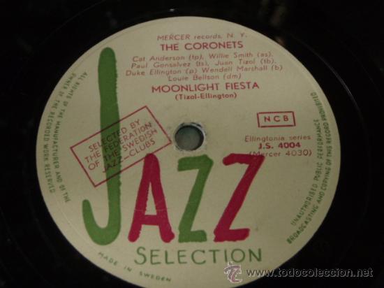 Discos de pizarra: THE CORONETS    ( CARAVAN - MOONLIGHT FIESTA )   JAZZ SELECTION - Foto 2