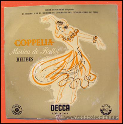 Discos de pizarra: ROGER DESORMIERE . MICROSURCO 25 mm.  BALLET MUSICAL - Foto 1