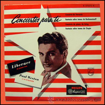 Discos de pizarra: PAUL WESTON . MICROSURCO 25 mm.  PHILIPS - Foto 1