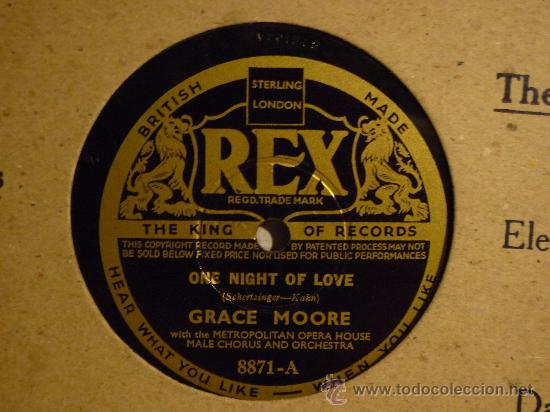 Discos de pizarra: REX - ONE NIGHT OF LOVE - Foto 1