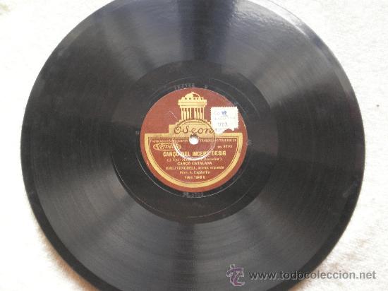 Discos de pizarra: EMILI VENDRELL: L&acute;EMIGRANT / CAN&Ccedil;&Oacute; DEL INCERT DESIG - Foto 2