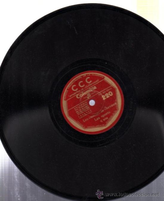 Discos de pizarra: DISCO DE PIZARRA CCC, FRANC&Eacute;S, N&ordm; 220 - Foto 1