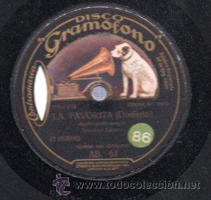 Discos de pizarra: DISCO DE PIZARRA LA VOZ DE SU AMO, LA AFRICANA, AB. 61 - Foto 1
