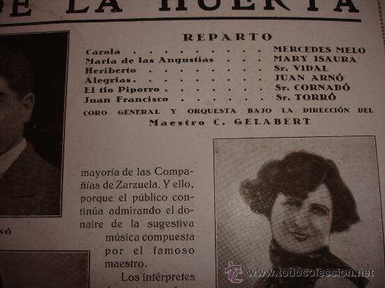 Discos de pizarra: F. CHUECA LA ALEGRIA DE LA HUERTA - Foto 3