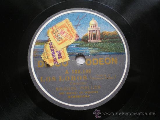 Discos de pizarra: RAQUEL MELLER: INDOSTAN / LOS LOBOS - Foto 1