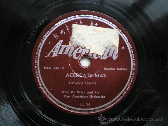 Discos de pizarra: EDDIE GOMEZ: DE CORAZ&Oacute;N A CORAZ&Oacute;N / ACERCATE MAS - Foto 1