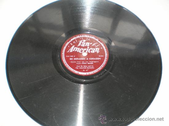 Discos de pizarra: EDDIE GOMEZ: DE CORAZ&Oacute;N A CORAZ&Oacute;N / ACERCATE MAS - Foto 4