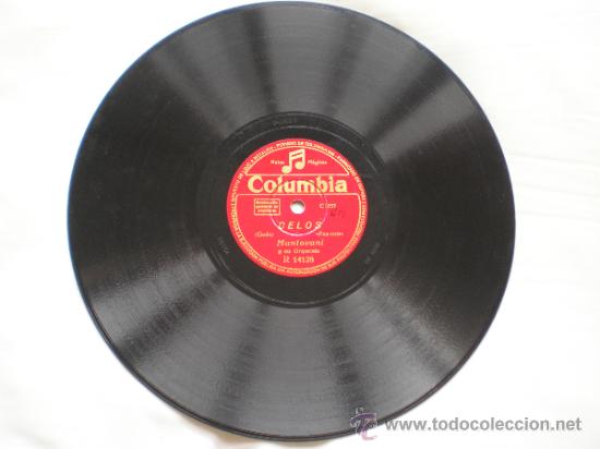 Discos de pizarra: MANTOVANI: LA CUMPARSITA / CELOS - Foto 2