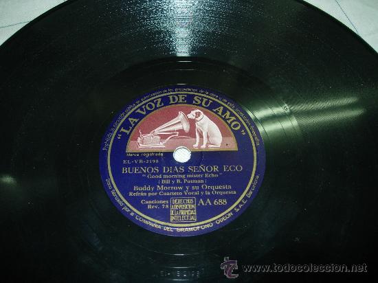 Discos de pizarra: shanghai  de buddy morrow y su orquesta - Foto 4
