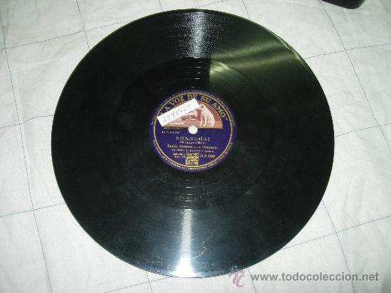 Discos de pizarra: shanghai  de buddy morrow y su orquesta - Foto 3