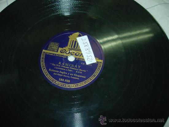 Discos de pizarra: Raminay Roberto inglez y su orquesta - Foto 2