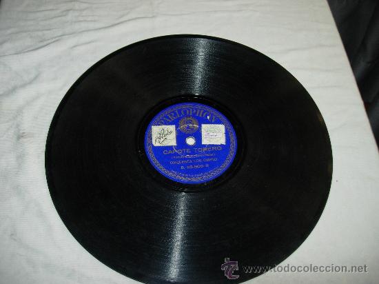 Discos de pizarra: Bienvenida ( M. Girotida y A. corral Moraleda) Pasodoble torero coreable Orquesta los orfeo - Foto 3