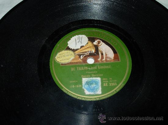 Discos de pizarra: Los alpes (C. Casa&ntilde;e) pericon Banda  Barcino - Foto 2