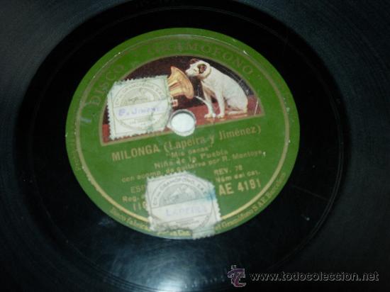 Discos de pizarra: Fandangos (Lapeira y jimenez) - Foto 5