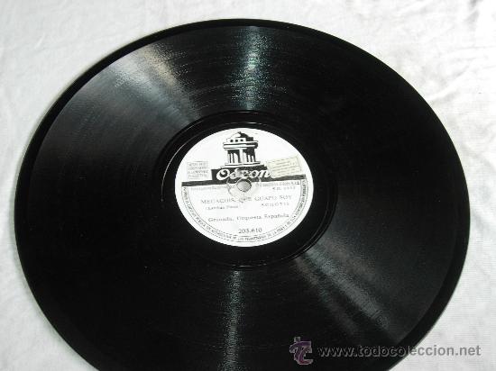 Discos de pizarra: Embrujo gitano (octavio cunill) pasodoble granada, orquesta espa&ntilde;ola - Foto 3
