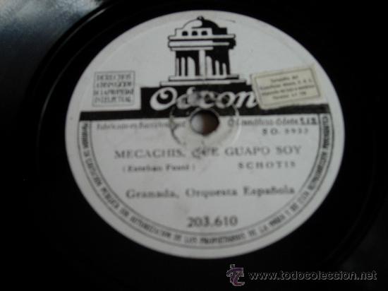 Discos de pizarra: Embrujo gitano (octavio cunill) pasodoble granada, orquesta espa&ntilde;ola - Foto 4