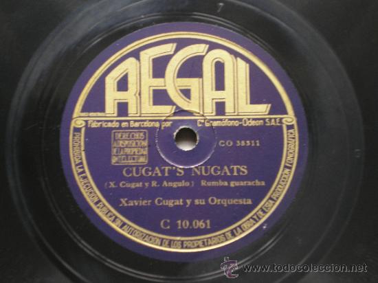 Discos de pizarra: XAVIER CUGAT: PRISIONERO DEL MAR / CUGAT&acute;S NUGATS - Foto 1