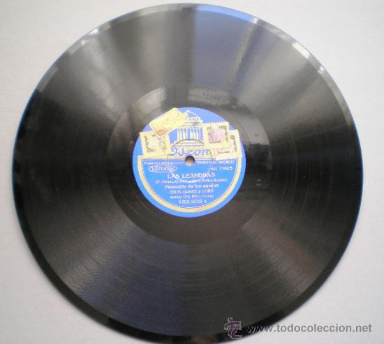 Discos de pizarra: CELIA GAMEZ: LAS LEANDRAS - Foto 2