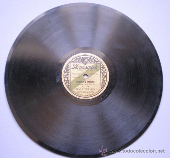 Discos de pizarra: SAM LIBERMAN: A SEVILLA, MUCHACHOS / BUSCANDO FORTUNA - Foto 2