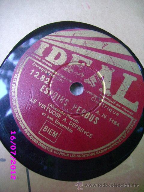 Discos de pizarra: DISCO pizarra 78 - CASCADE - ESPOIRS PERDUS - DISCO IDEAL - Foto 1